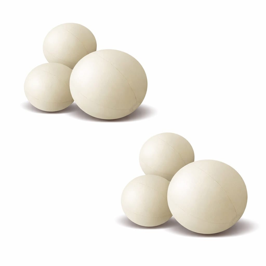 Reusable Balloon Garland of 3 Cream - set of 2