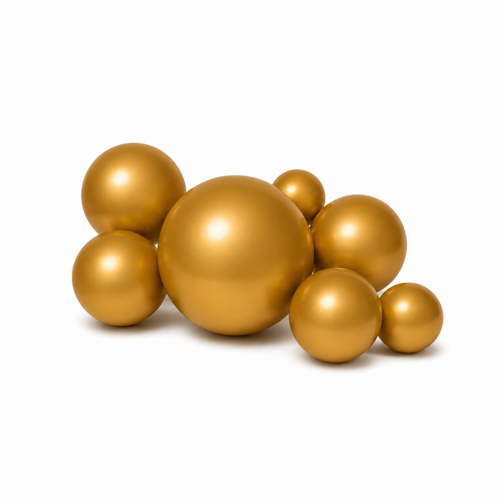 Herbruikbare Ballonslinger van 7 Geel Goud