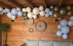Reusable Balloon Garland of 7 Pastel Blue