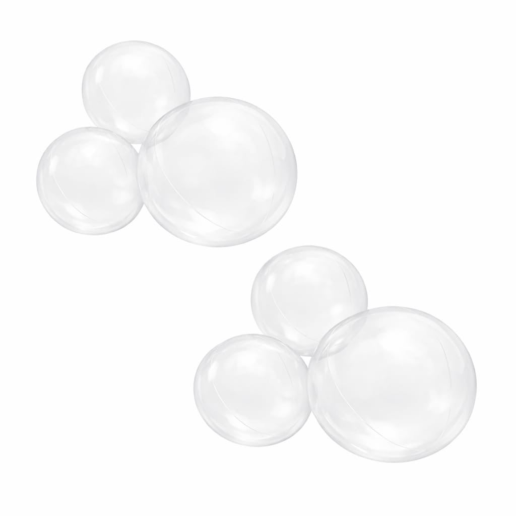 Herbruikbare Ballonslinger van 3 Transparant - Set van 2