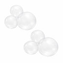 Wiederverwendbare 3er-Ballongirlande Weiß - 2er-Set