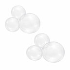 Herbruikbare Ballonslinger van 3 Transparant - Set van 2