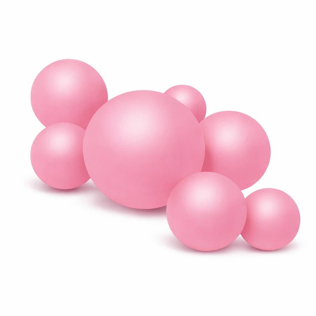 Herbruikbare Ballonslinger van 7 Pastel Roze