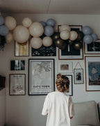 Reusable Balloon Garland of 3 Gold