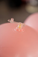 Wiederverwendbare Ballongirlande aus 7 Pastellrosa