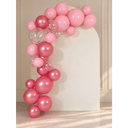 Kit arche de ballons réutilisable Mélange de paillettes roses | 5 pièces (dont 1 offerte)