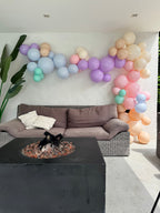 Reusable Balloon Garland of 3 Beige