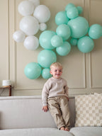 Reusable Balloon Garland of 3 Pastel Green - Set of 2