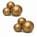 Wiederverwendbare 3er-Ballongirlande Gold - 2er-Set