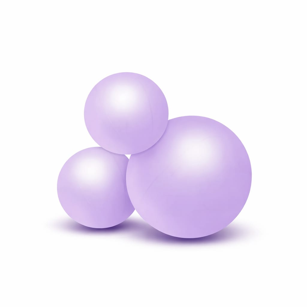 Reusable Balloon Garland of 3 Purple