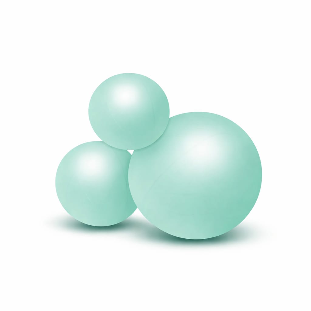 Wiederverwendbare Ballongirlande aus 3 Pastellgrün