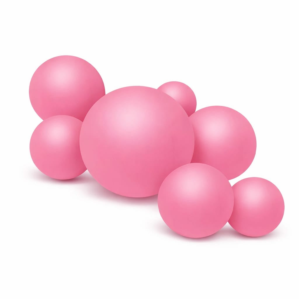 Reusable Balloon Garland of 7 Pink