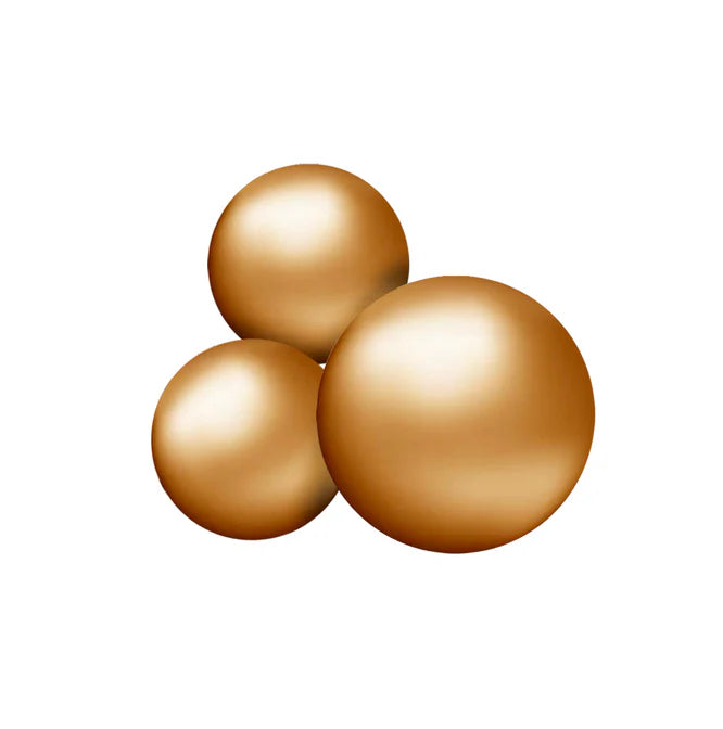 Reusable Balloon Garland of 3 Gold